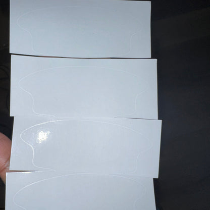 🚗 4-Piece Transparent Car Door Trim Protection Stickers