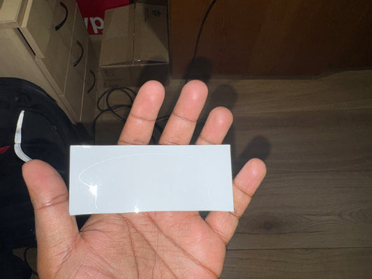 Single Replacement Piece Transparent Car Door Trim Protection Sticker