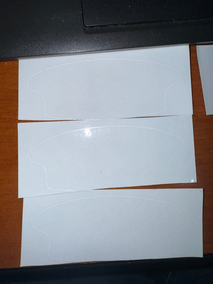 🚗 4-Piece Transparent Car Door Trim Protection Stickers